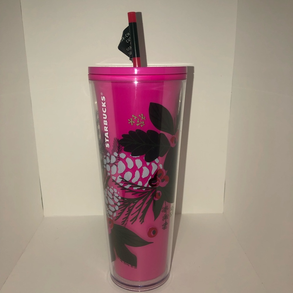 Starbucks Winter 2021 Collection Pink Color Changing Tumbler